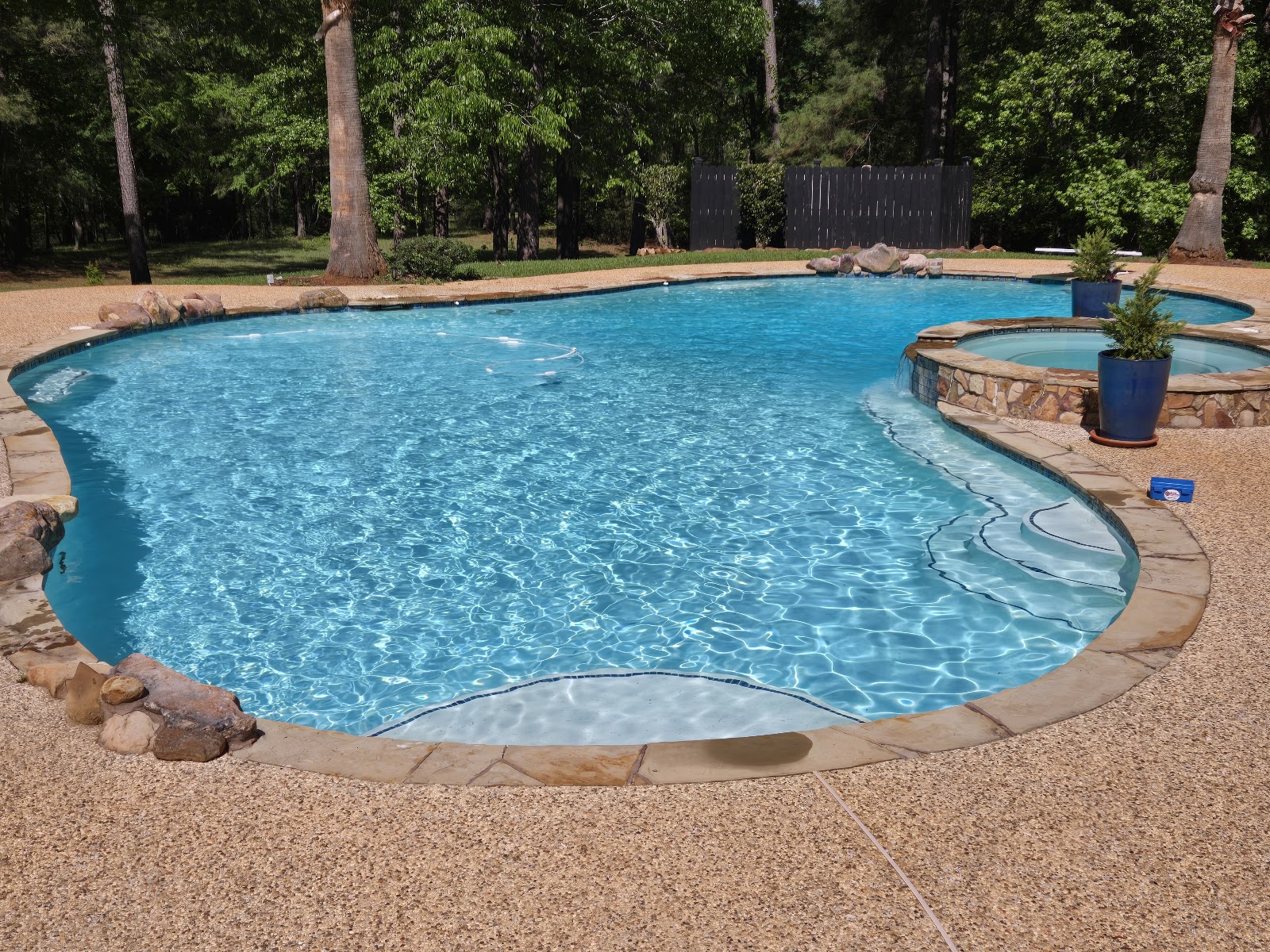 Blue Thumb Pool Care at work